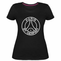Женская премиум футболка Paris St.Germain - PrintSalon