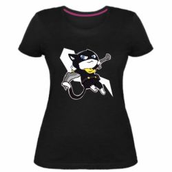 Женская премиум футболка Persona 5 Morgana - PrintSalon