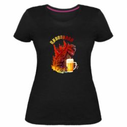 Жіноча преміум футболка Pivozilla - PrintSalon