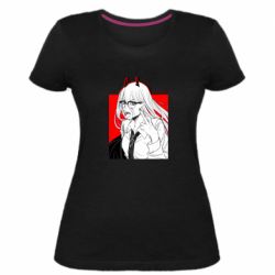 Женская премиум футболка Power red - PrintSalon