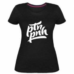 Женская стрейчевая футболка путин, пошел нах*й - PrintSalon