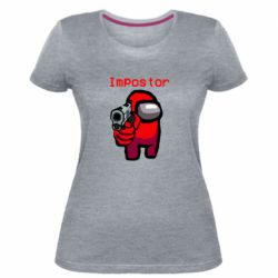 Жіноча преміум футболка Red Impostor - PrintSalon