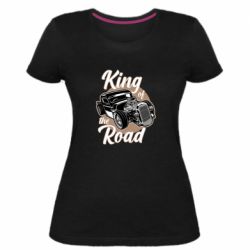 Женская премиум футболка Road King - PrintSalon