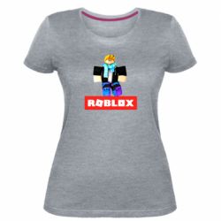 Женская премиум футболка Roblox Cool - PrintSalon