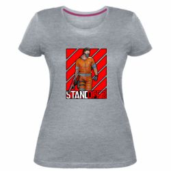 Женская премиум футболка Standoff 2 Red Logo - PrintSalon