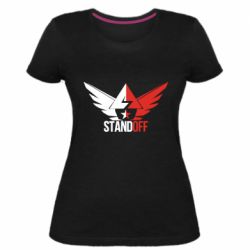 Женская премиум футболка Standoff Brilliant - PrintSalon