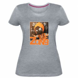 Женская премиум футболка Standoff Zone 9 - PrintSalon