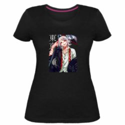 Жіноча преміум футболка Судзуя Джузо Токийский гуль - PrintSalon