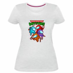 Женская премиум футболка Teenage Mutant Ninja Impostors - PrintSalon