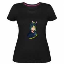 Женская премиум футболка Thighnari main - PrintSalon