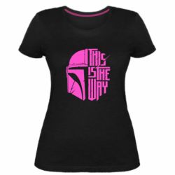 Жіноча преміум футболка This Is The Way - PrintSalon