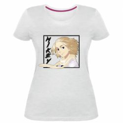 Жіноча преміум футболка Tokyo Revengers Mikey - PrintSalon