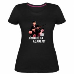 Женская премиум футболка Umbrella Academy Number 5 - PrintSalon