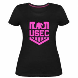 Жіноча преміум футболка USEC Emblem Escape from Tarkov - PrintSalon