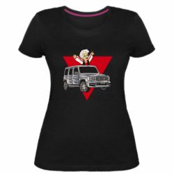 Женская премиум футболка Влад А4 Гелик - PrintSalon