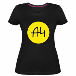 Женская премиум футболка Влад А4 Лого - PrintSalon