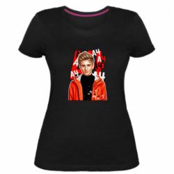 Женская премиум футболка Влад арт - PrintSalon