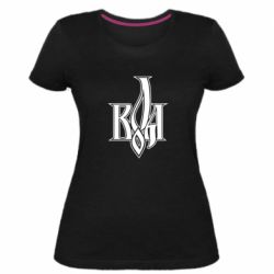 Жіноча стрейчева футболка Воля - PrintSalon