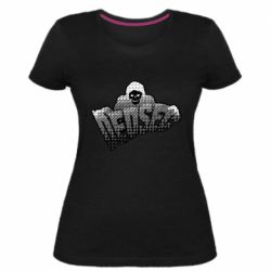 Женская премиум футболка Watch Dogs 2 Dedsec - PrintSalon