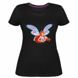 Женская премиум футболка Winx Bloom Believix - PrintSalon