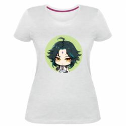 Жіноча преміум футболка Xiao Cute Art - PrintSalon