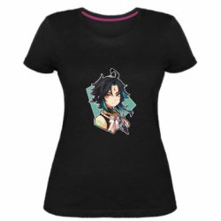 Женская премиум футболка Xiao portrait - PrintSalon