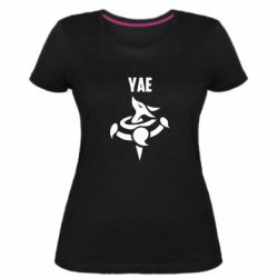 Женская премиум футболка Yae symbol - PrintSalon