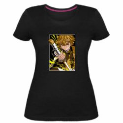 Женская премиум футболка Zenitsu - PrintSalon