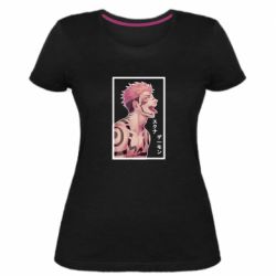 Жіноча преміум футболка 悪魔スクナ - PrintSalon