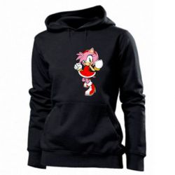 Худі жіноче Amy Rose with smile - PrintSalon