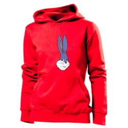 Женское худи Bugs Bunny Meme Face - PrintSalon
