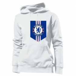 Женское худи Chelsea Flag - PrintSalon