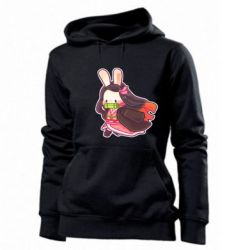 Женское худи Chibi Bunny Kamado Nezuko - PrintSalon
