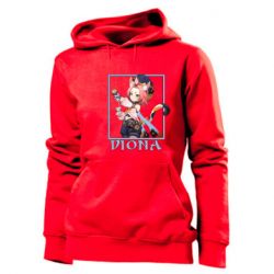 Женское худи Diona Genshin Impact - PrintSalon