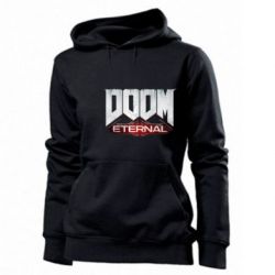 Худі жіноче Doom Eternal logo - PrintSalon