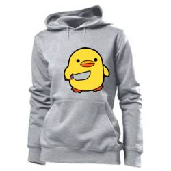 Худі жіноче Duckling With A Knife - PrintSalon