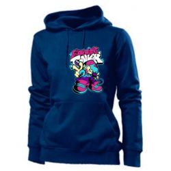 Женское худи FnF Boy And Logo - PrintSalon