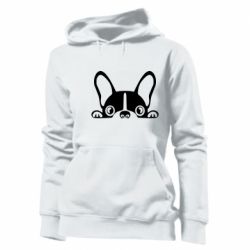 Женское худи French Bulldog Puppy - PrintSalon