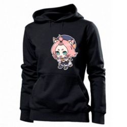 Женское худи Genshin Impact chibi Diona - PrintSalon