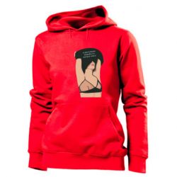 Женское худи Gentleman Is Simply A Patient Wolf - PrintSalon