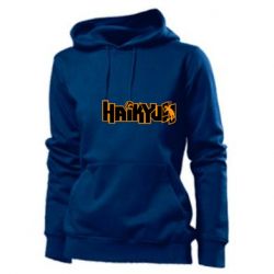 Женское худи Haikyuu Logo - PrintSalon