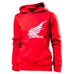 Женское худи Honda skull - PrintSalon