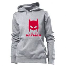 Женское худи I Am Her Batman - PrintSalon