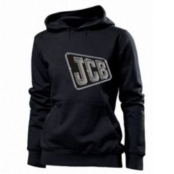 Женское худи JCB cool logo - PrintSalon