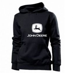 Худі жіноче John Deere color logo - PrintSalon