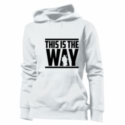 Худі жіноче Mandalorian This Is The Way - PrintSalon