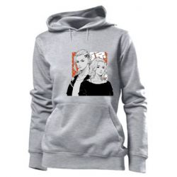 Женское худи Manjiro And Draken - PrintSalon