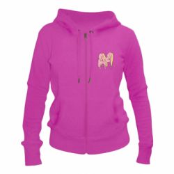 Женское худи на молнии A4 Donut - PrintSalon