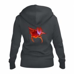 Жіноче худі на блискавці Attacking Hornet - PrintSalon