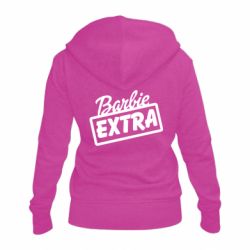 Женское худи на молнии Barbie Extra